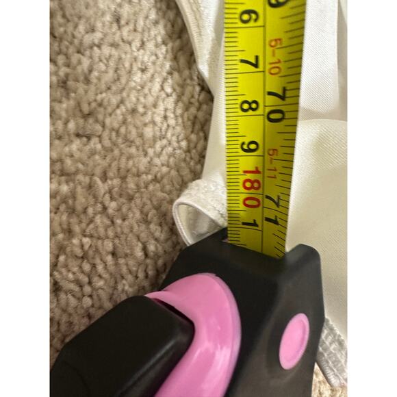 Lulus Size Medium Sensational Promise White Satin Train Maxi Gown Wedding Dress - Picture 10 of 16